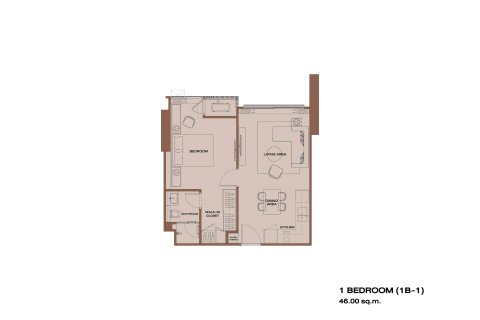 Condo à Bangkok, Thaïlande, 1 chambre  № 166959 - photo 5