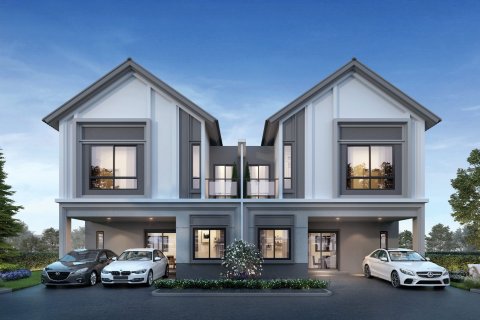 Дом в Самутпракане, Таиланд с 3 спальнями  № 156178 - фото 1