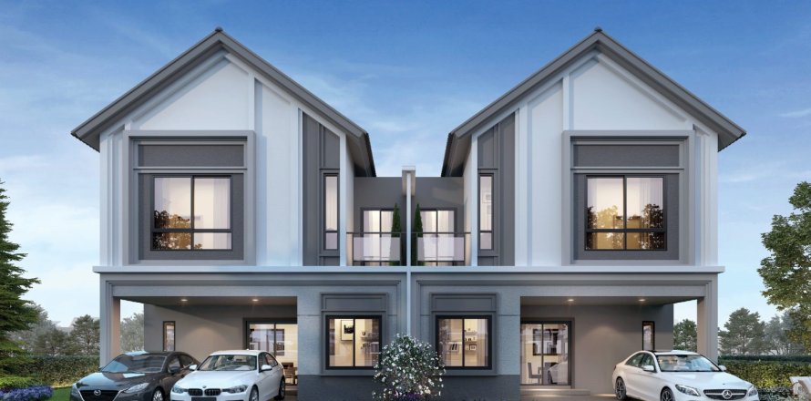 Дом в Самутпракане, Таиланд с 3 спальнями  № 156178