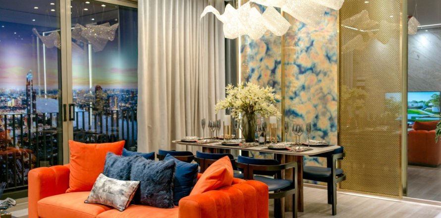 Condo in Bang Kho Laem, Bangkok, Thailand, 3 bedrooms  № 159630