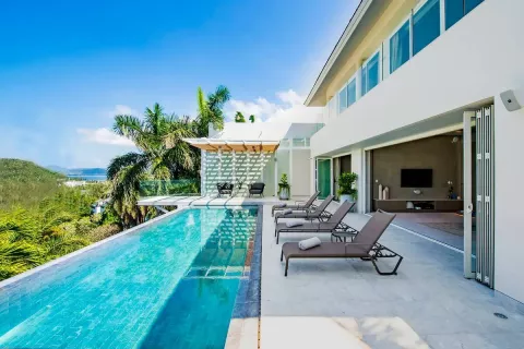 Вилла в Пхукете, Таиланд с 4 спальнями  № 141156 - фото 13