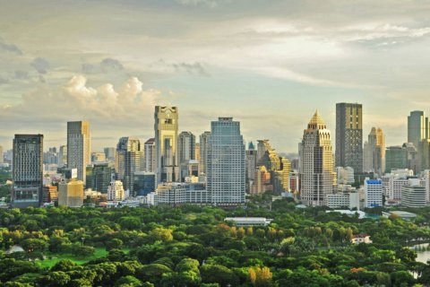 Кондоминиум с 2 спальнями в Бангкоке, Таиланд № 180856 - фото 4
