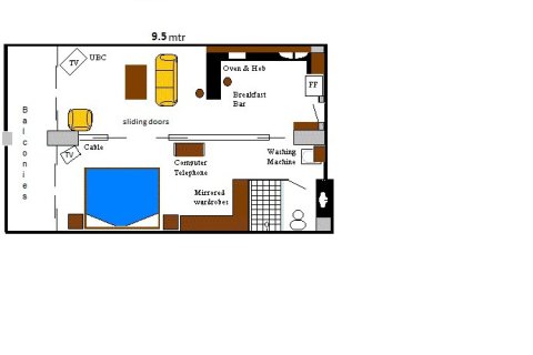 Condo on Jomtien Beach, Pattaya, Thailand, 1 bedroom  № 176533 - photo 8