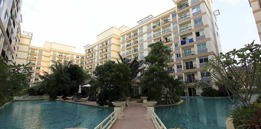 Condo on Jomtien Beach, Pattaya, Thailand, 2 bedrooms  № 176532