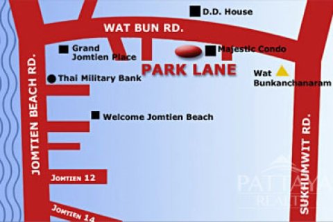 Condo on Jomtien Beach, Pattaya, Thailand, 2 bedrooms  № 176532 - photo 10
