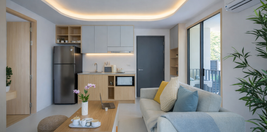 Appartement à Phuket, Thaïlande 1 chambre № 161025