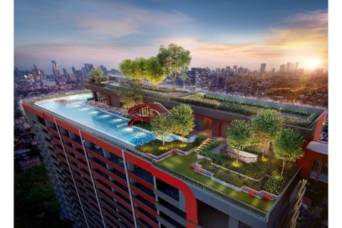 Condo à Bangkok, Thaïlande, 1 chambre  № 165014 - photo 19