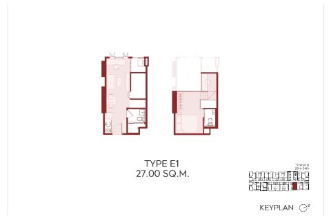 Condo in Bangkok, Thailand, 1 bedroom  № 165015 - photo 22