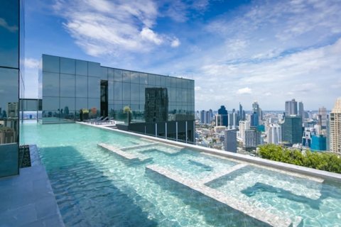 Studio dans le Condo à Sathon, Bangkok, Thaïlande  № 137524 - photo 11