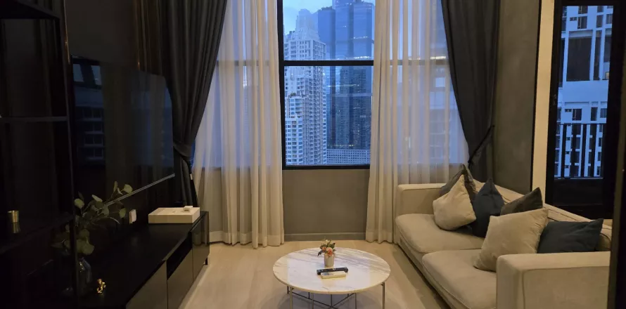 Studio dans le Condo à Sathon, Bangkok, Thaïlande  № 137524