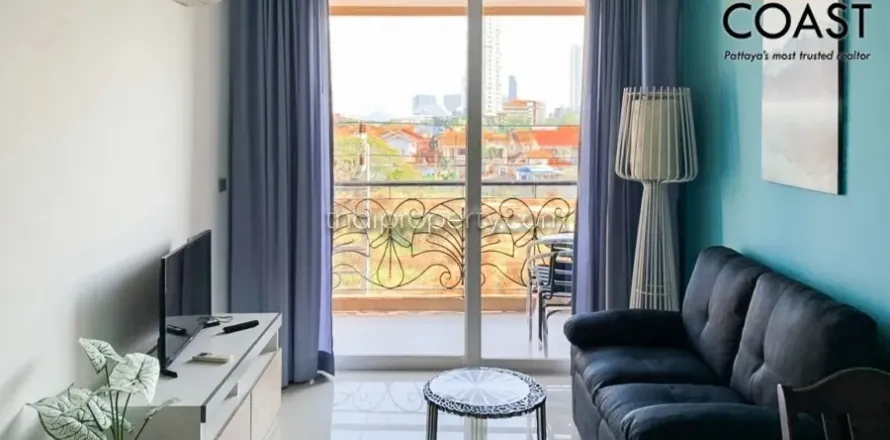 Condominio de 1 dormitorio en Jomtien Beach, Pattaya, Tailandia № 212508