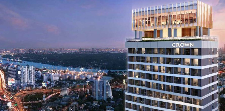 Пентхаус в Бангкоке, Таиланд с 3 спальнями  № 169918