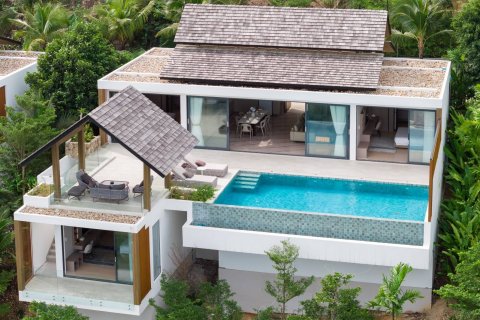 Villa à Ko Samui, Thaïlande 3 chambres № 169916