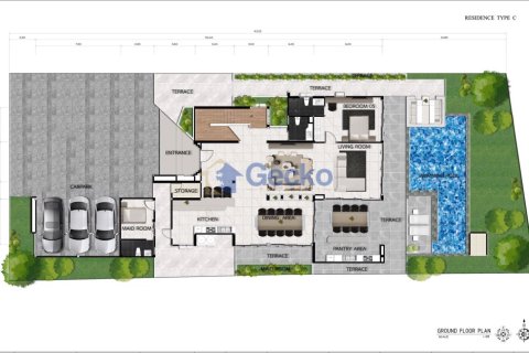 House in Pattaya, Thailand 4 bedrooms № 196309 - photo 25