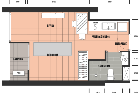 Studio in the Condo in Pattaya, Thailand № 205341 - photo 2