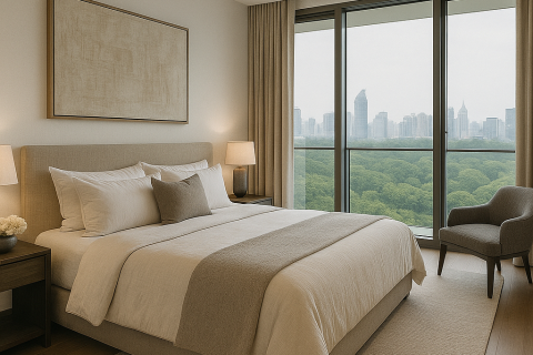 Кондоминиум с 3 спальнями в Банг Раке, Бангкок, Таиланд № 154118 - фото 2