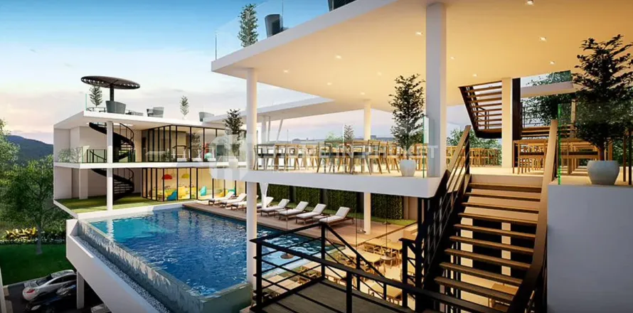 Condo à Kathu, Thaïlande, 1 chambre № 205907