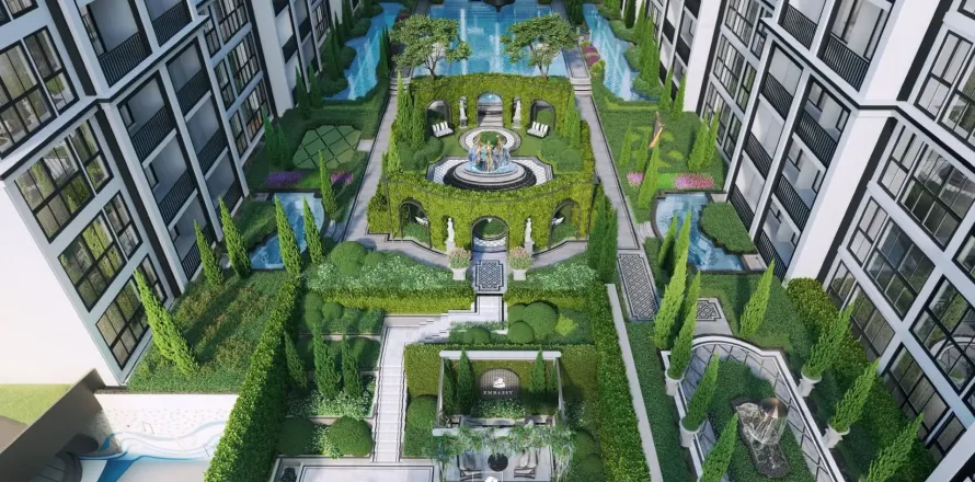 Condo à Pattaya, Thaïlande, 2 chambres  № 164271