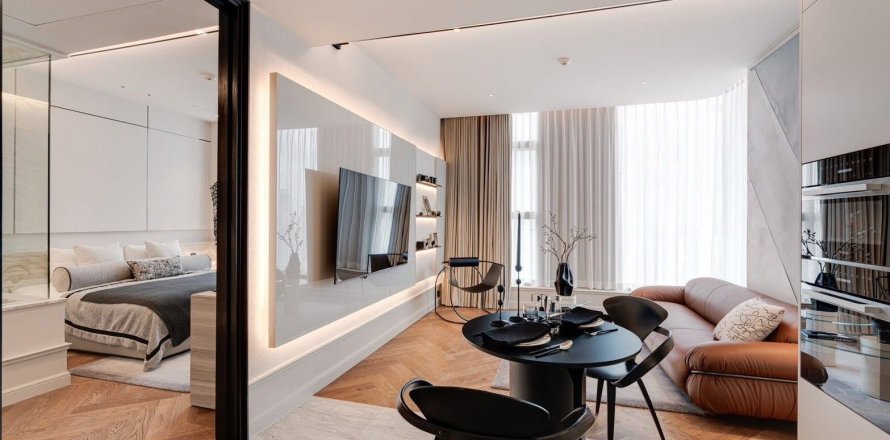 Studio dans le Condo à Khlong Toei, Bangkok, Thaïlande № 171967