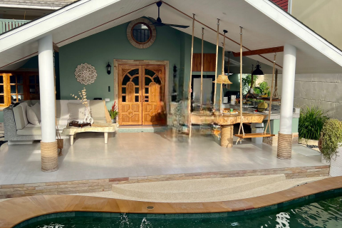 Дом в Самуи, Таиланд с 2 спальнями  № 145204 - фото 1