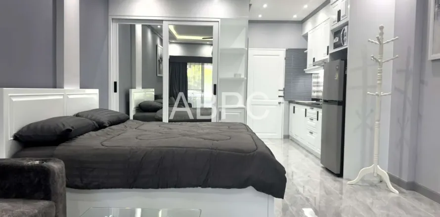 Estudio en el condominio en Jomtien Beach, Pattaya, Tailandia № 210842