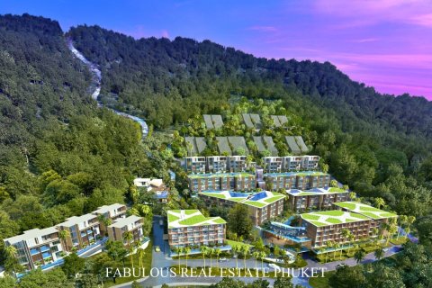 Condo à Kamala, Thaïlande, 1 chambre  № 179791