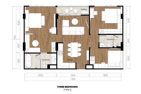 Condo in Bang Tao, Thailand, 3 bedrooms  № 165048 - photo 21