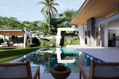 Вилла в Самуи, Таиланд с 3 спальнями  № 166347 - фото 2