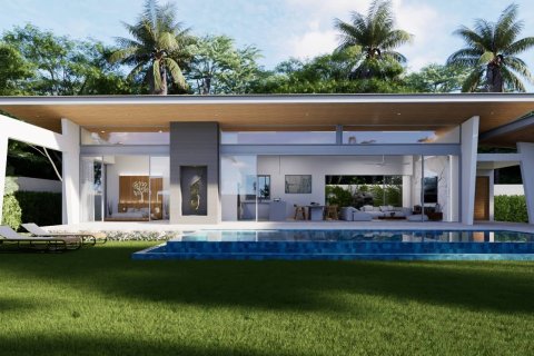 Вилла в Самуи, Таиланд с 3 спальнями  № 166347 - фото 8