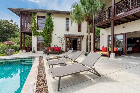 Вилла в Самуи, Таиланд с 4 спальнями  № 141734 - фото 15