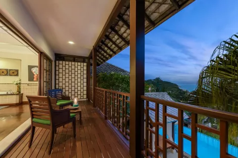 Вилла в Самуи, Таиланд с 4 спальнями  № 141734 - фото 19