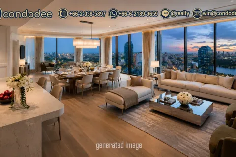 Condo in Watthana, Bangkok, Thailand, 4 bedrooms № 201365