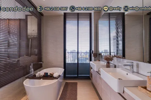 Condo à Watthana, Bangkok, Thaïlande, 3 chambres  № 201359 - photo 9