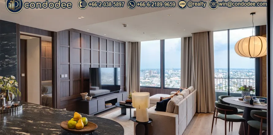 Condo à Watthana, Bangkok, Thaïlande, 3 chambres  № 201359