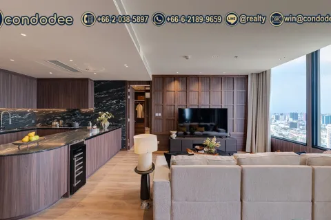 Condo à Watthana, Bangkok, Thaïlande, 3 chambres  № 201359 - photo 3