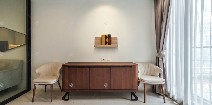 Condo à Bangkok, Thaïlande, 1 chambre № 185729