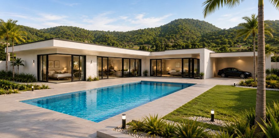 Villa in Cha-am, Thailand 3 Schlafzimmer № 222486