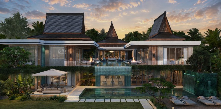 Villa in Mai Khao, Thailand 6 Schlafzimmer № 222491