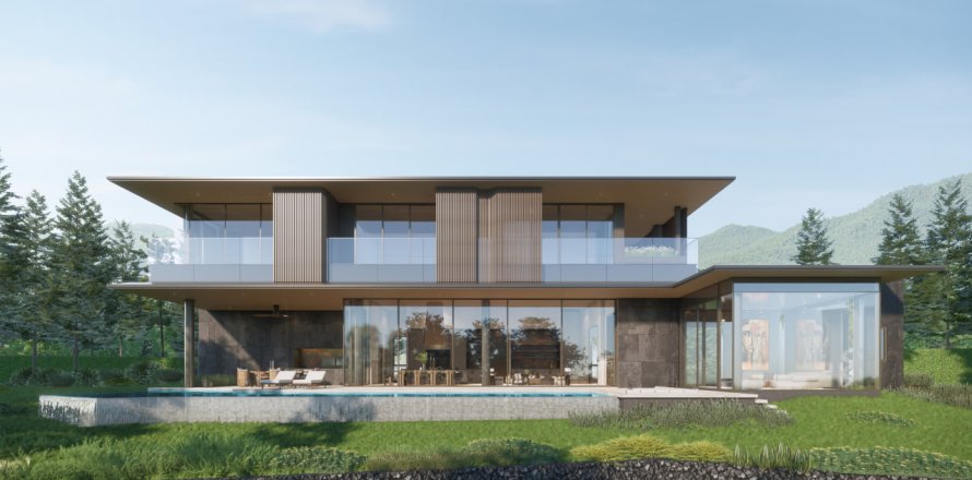 Вилла в Пхукете, Таиланд с 4 комнатами № 71550