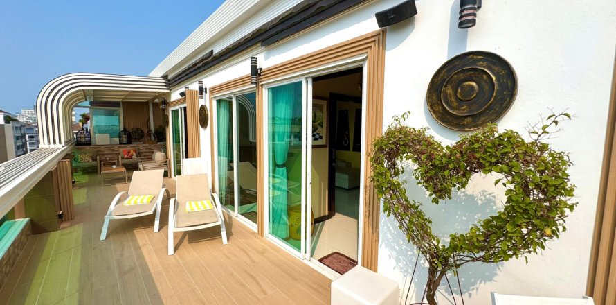 Квартира в Паттайе, Таиланд с 4 комнатами  № 161519