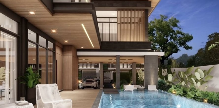 วิลล่าในพัทยา, ประเทศไทย 4 ห้องนอน № 203495