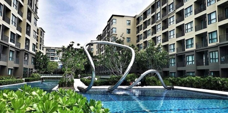 Condo à Cha-am, Thaïlande, 2 chambres № 171945