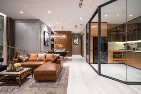 Кондоминиум с 3 спальнями в Бангкоке, Таиланд № 114828 - фото 1