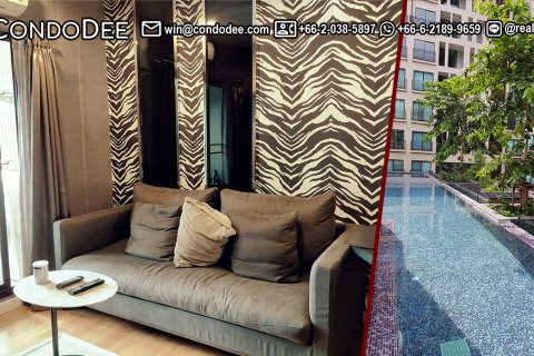 Condo à Khlong Toei, Bangkok, Thaïlande, 1 chambre  № 200506 - photo 1