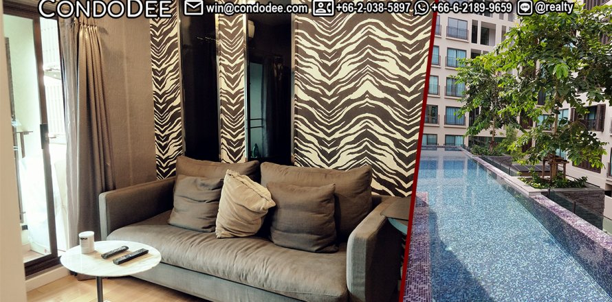 Condo à Khlong Toei, Bangkok, Thaïlande, 1 chambre  № 200506