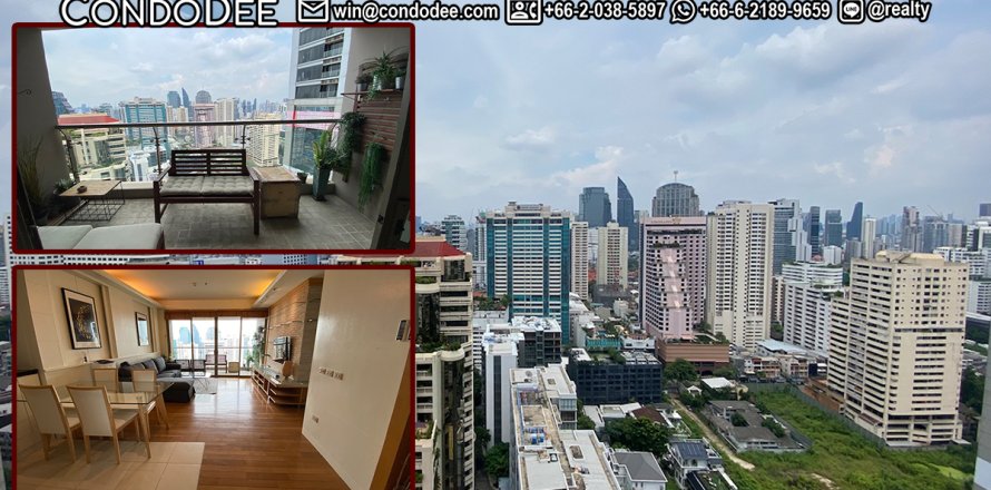 Condo à Khlong Toei, Bangkok, Thaïlande, 2 chambres  № 200507