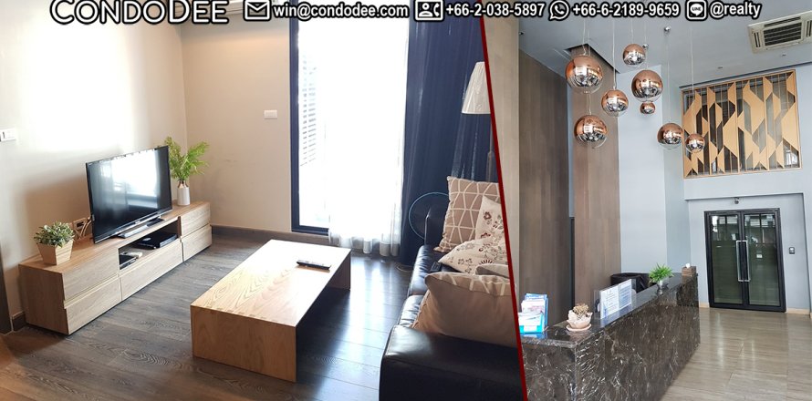 Condo à Watthana, Bangkok, Thaïlande, 1 chambre № 200508