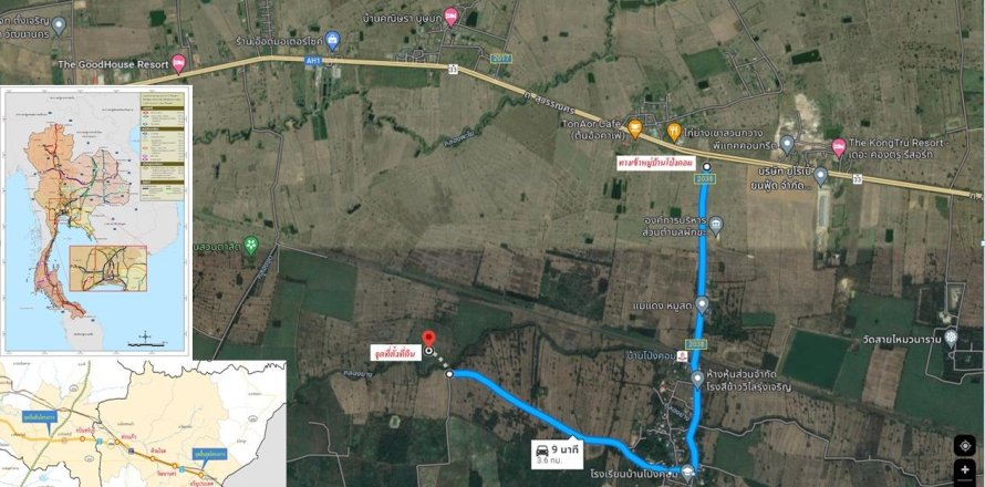 Terrain à Sa Kaeo, Thaïlande 72000 m2 № 160431