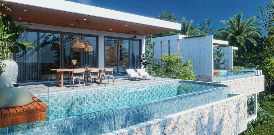 Пентхаус в Пангане, Таиланд с 5 комнатами № 153967