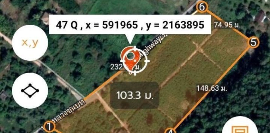 Land in Chiang Rai, Thailand 16000 sq.m. № 153107